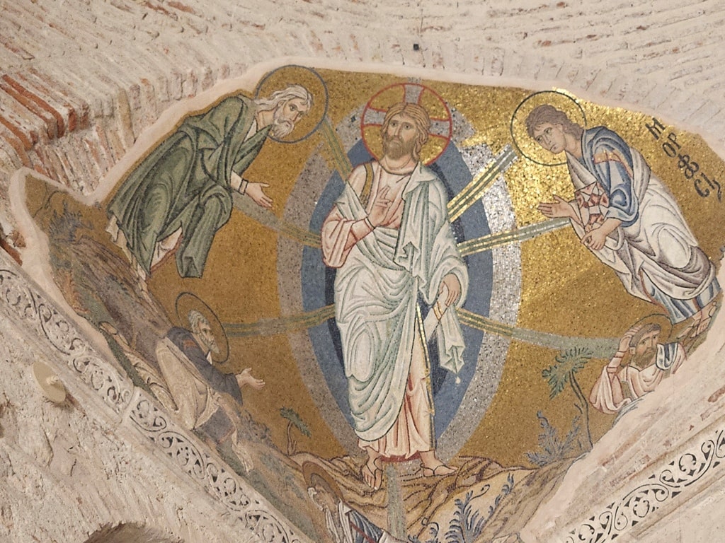 inside the Daphni Monastery