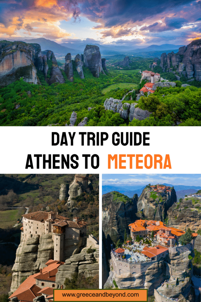 How to plan a day trip from Athens to Meteora