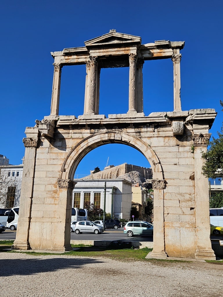 Hadrian's Arch in Athens