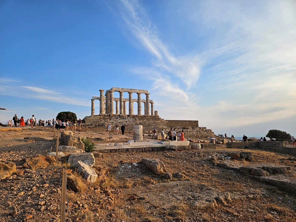 temple of Poseidon in Cape Sounion